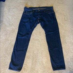 Dark wash Oni 670WL-ID jeans Japanese Denim